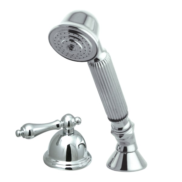 Tub Filler Faucet, Polished Chrome, Deck